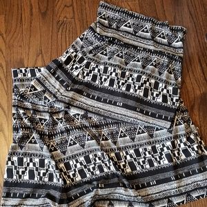 Mossimo printed maxi skirt